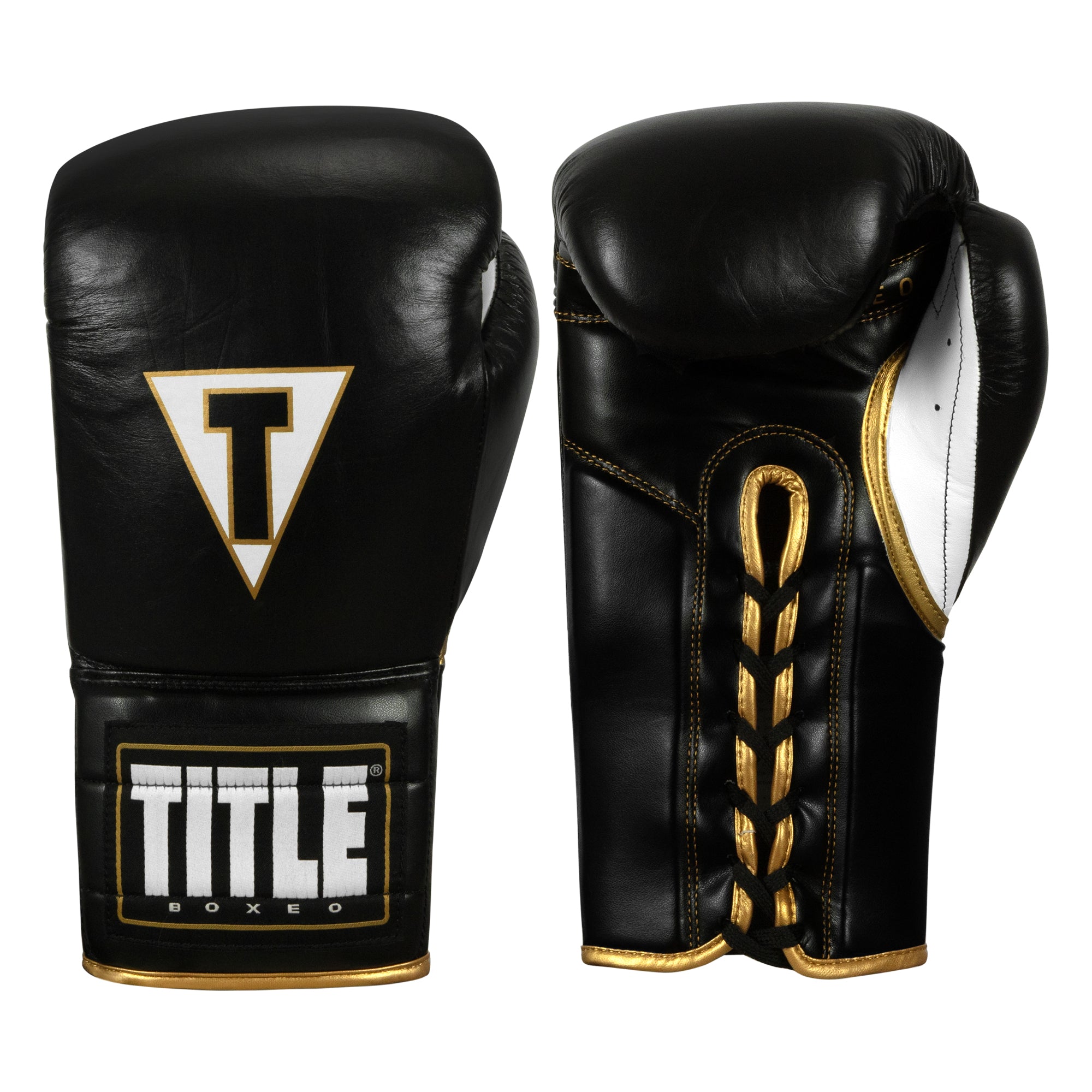 TITLE Boxeo Mexican Leather Lace Training Boxing Gloves Quatroの製品画像