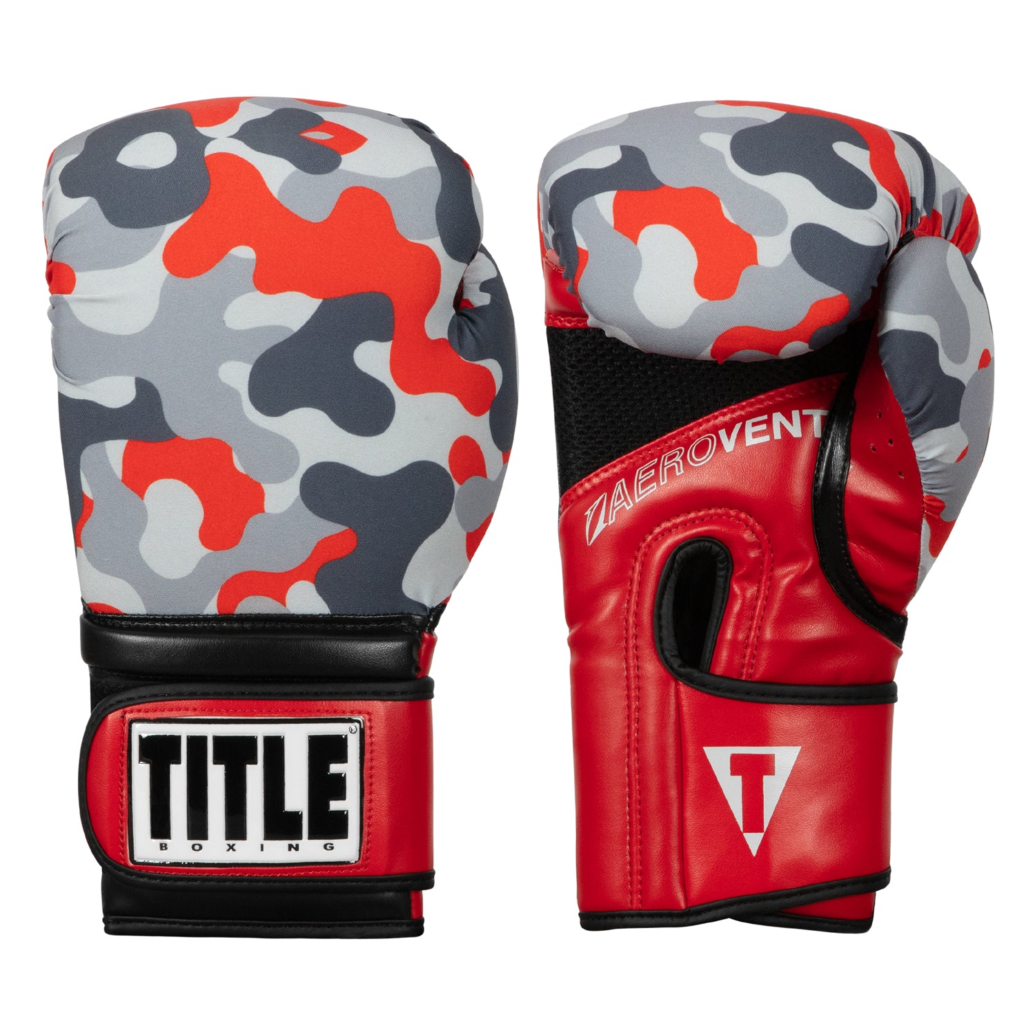 TITLE Boxing Infused Foam Camo Color Pop Bag Boxing Glovesの製品画像