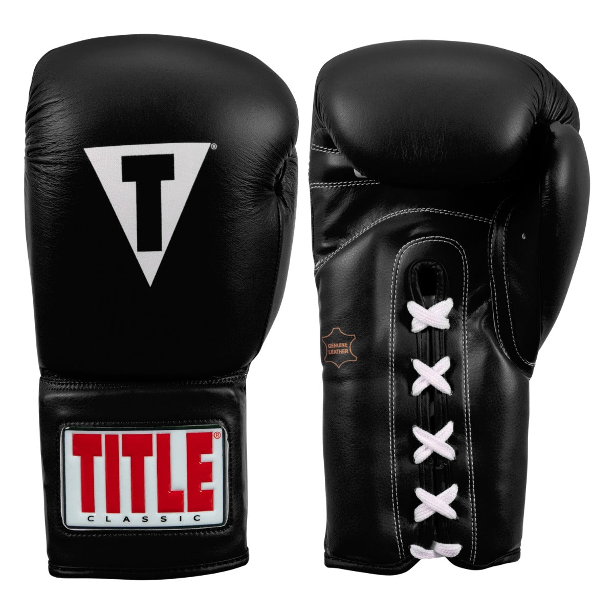 TITLE Classic Leather Lace Training Boxing Gloves 2.0の製品画像
